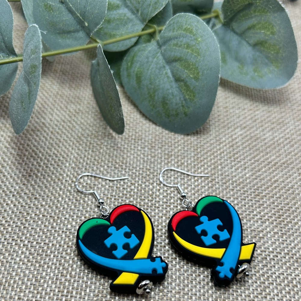 Autism Awareness Earrings
